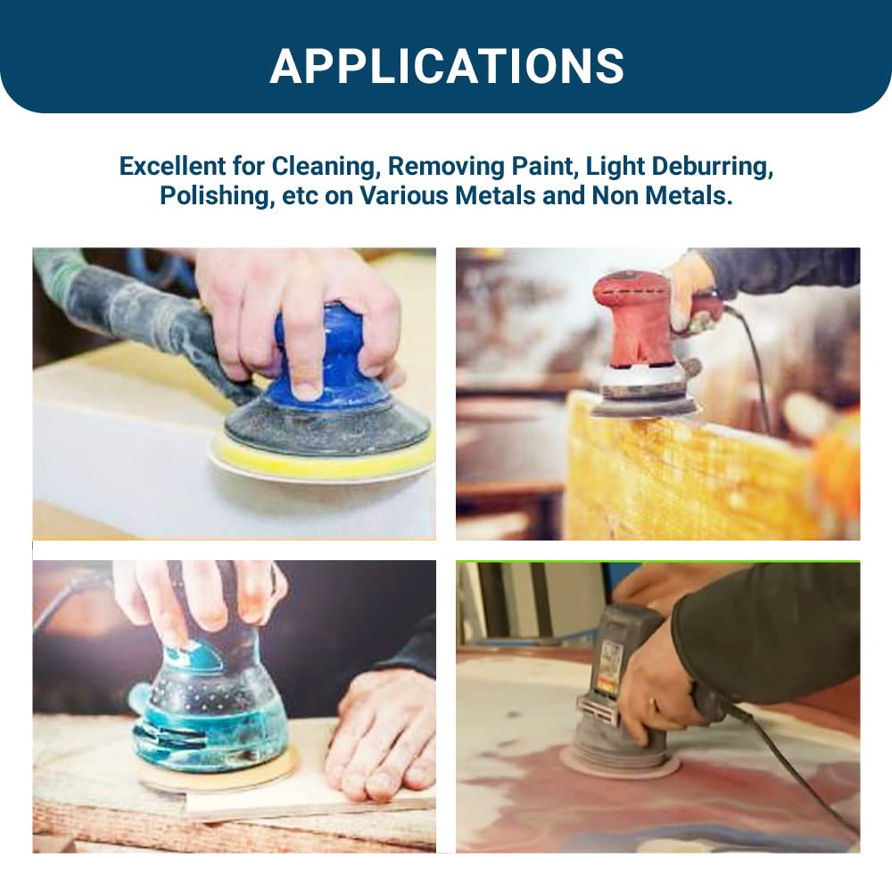 Benchmark Abrasives - Dischi abrasivi per preparazione superfici, 10 pezzi