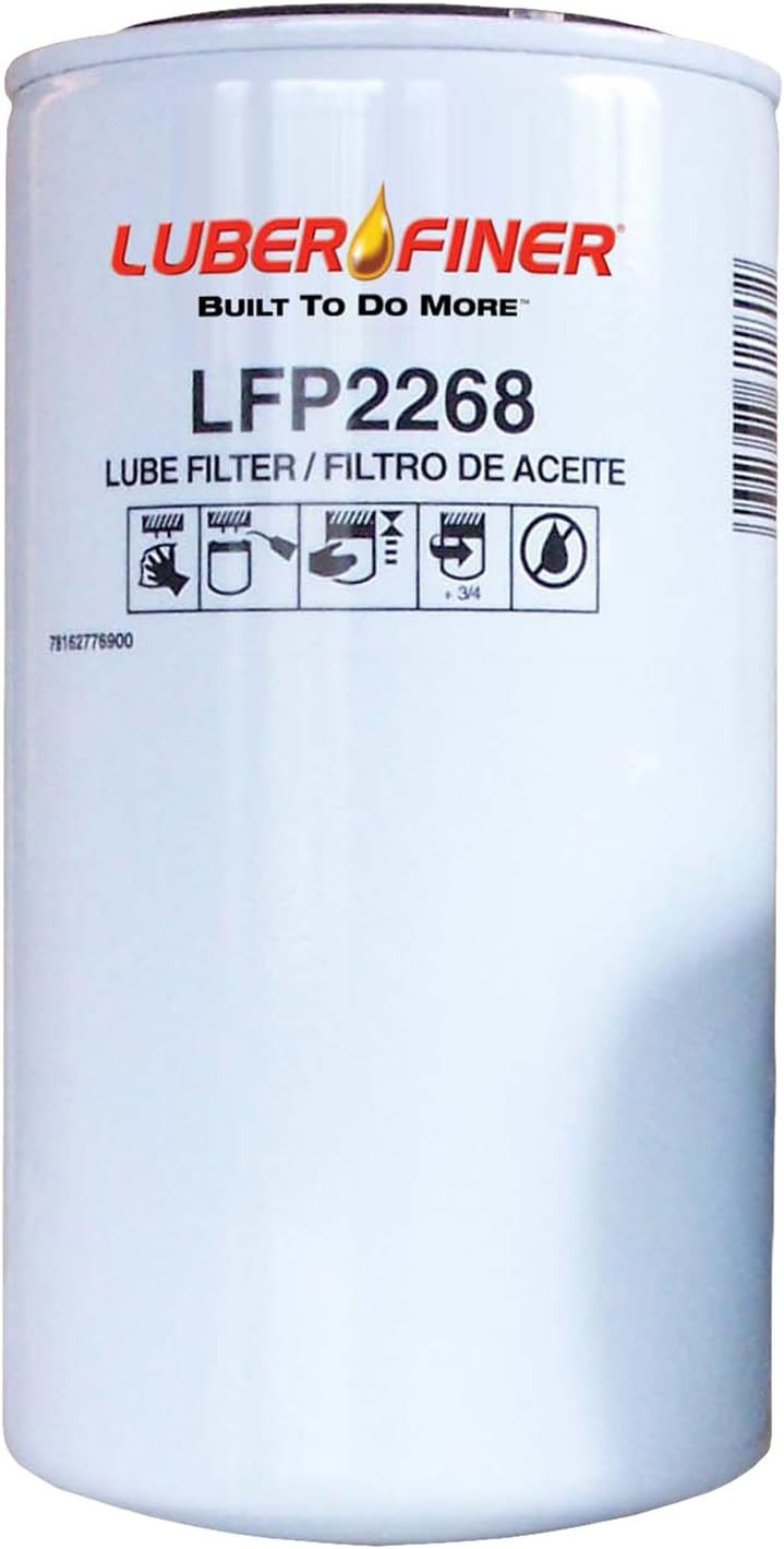 Luberfiner Oil Filter, 513/16in.H, 345/64in.dia