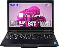 NECノートパソコン Core i5/8GB/SSD/Windows11 Amazon.co.jp: 【整備済み品】 NEC ノートPC VK26/Windows11 Pro