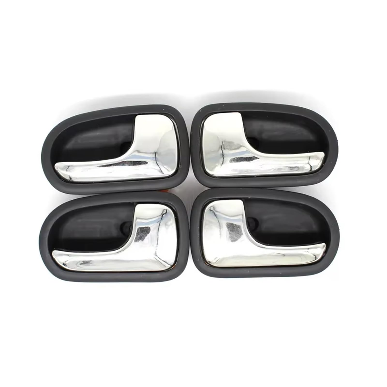 Ksjosji One Color Interior Door Grab Handle 4Piece Left Right Inside Interior Door Black Handle For Mazda For Protege 323 626 For For Liata Activa Tierra Interior Door Handle Replacement