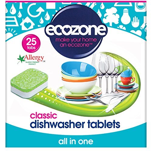 Ecozone | Dishwasher Tablets x 25 | 2 x 25 Tablets