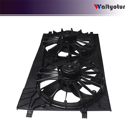 Miniatura 6 de Ventilador de radiador 68031872AA 68031873AA Reemplazo para calibre 07-12/Repuesto para brújula 07-17/Reemplazo para Patriot 07-17/Reemplazo para