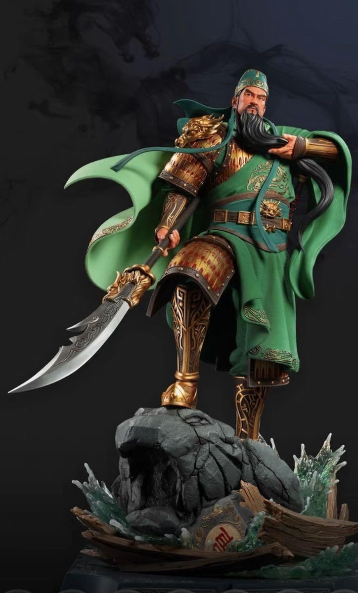 Amazon.co.jp: 三國武将 関羽(雲長) 漢寿亭侯 五虎上将フィギュア