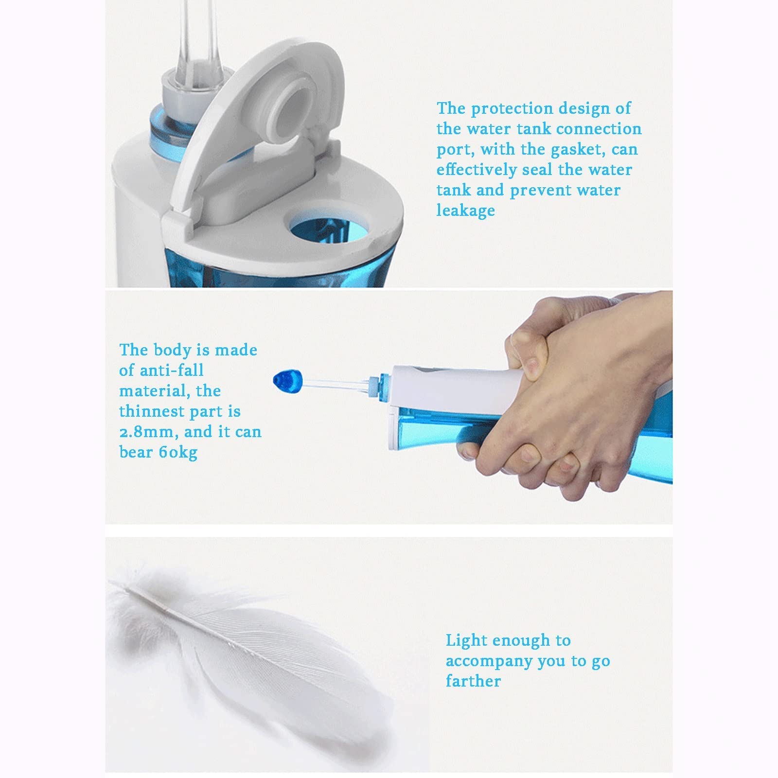 Kit per risciacquo sinusale, detergente per Lavaggio nasale Portatile, Kit per risciacquo nasale Elettrico con 3 modalità, irrigazione nasale da 170 ml, Neti Pot per Sollievo dai s