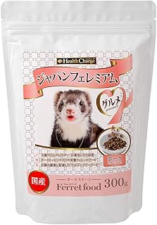 フェレット フード フェレットフード ジャパンフェレミアム グルメ 300g ヘルスチャージシリーズ【国産】【オールステージ】