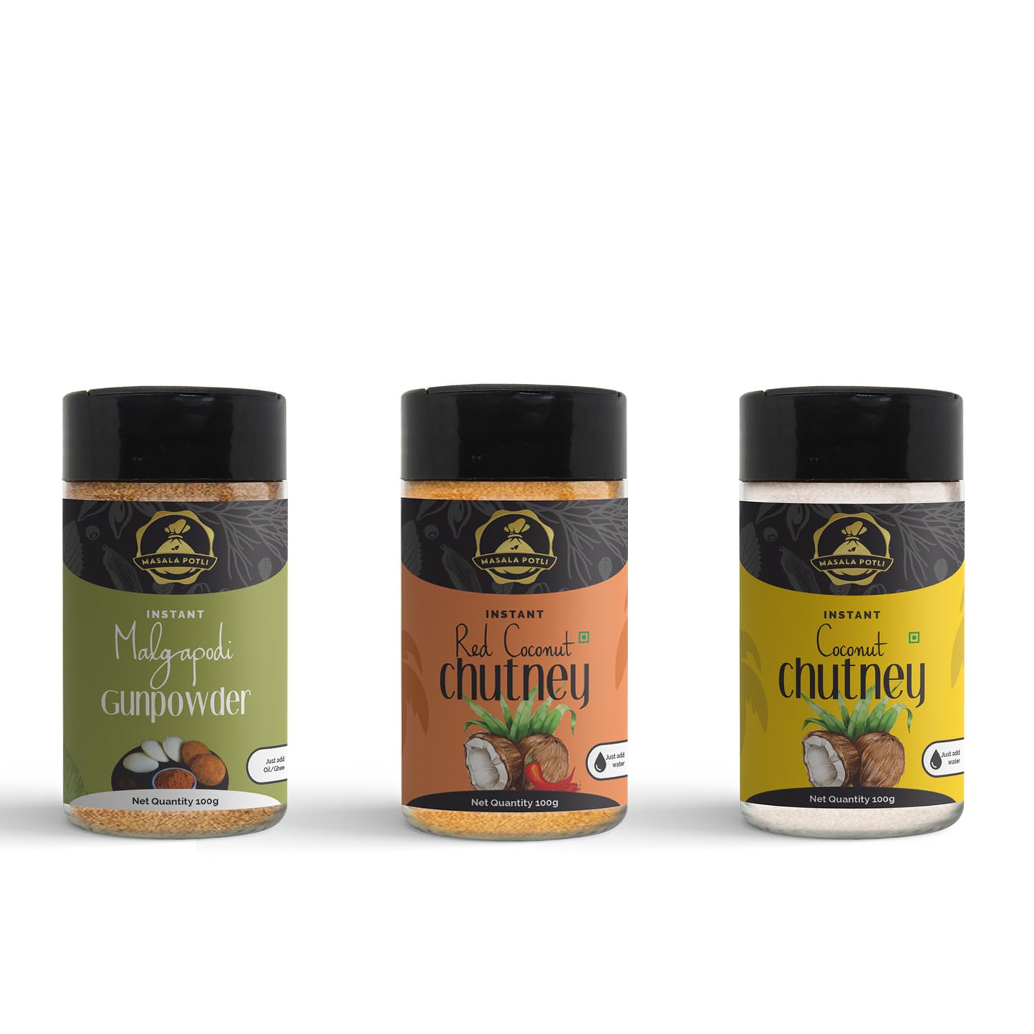 See full amazon price history chart for MASALA POTLI Instant Coconut Chutney Powder, Instant Red Coconut Chutney Powder & Malgapodi Gunpowder 100 Grams Each | Nariyal ki Chutney (South Indian Chutney Combo) MASALA POTLI Instant Coconut Chutney Powder, Instant Red Coconut Chutney Powder & Malgapodi Gunpowder 100 Grams Each | Nariyal ki Chutney (South Indian Chutney Combo) (B0D2KR67P5) Amazon Price History, Amazon Price Tracker