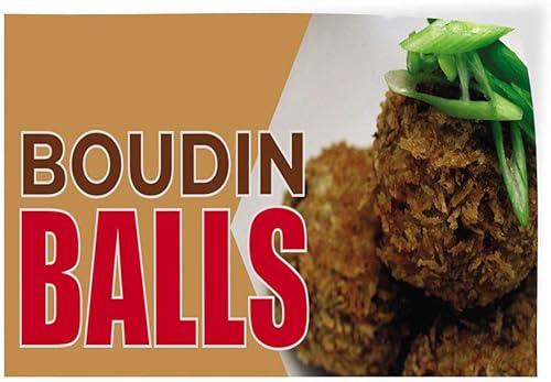 Boudin Balls - Calcomanía de vinilo para interiores, 8 pulgadas