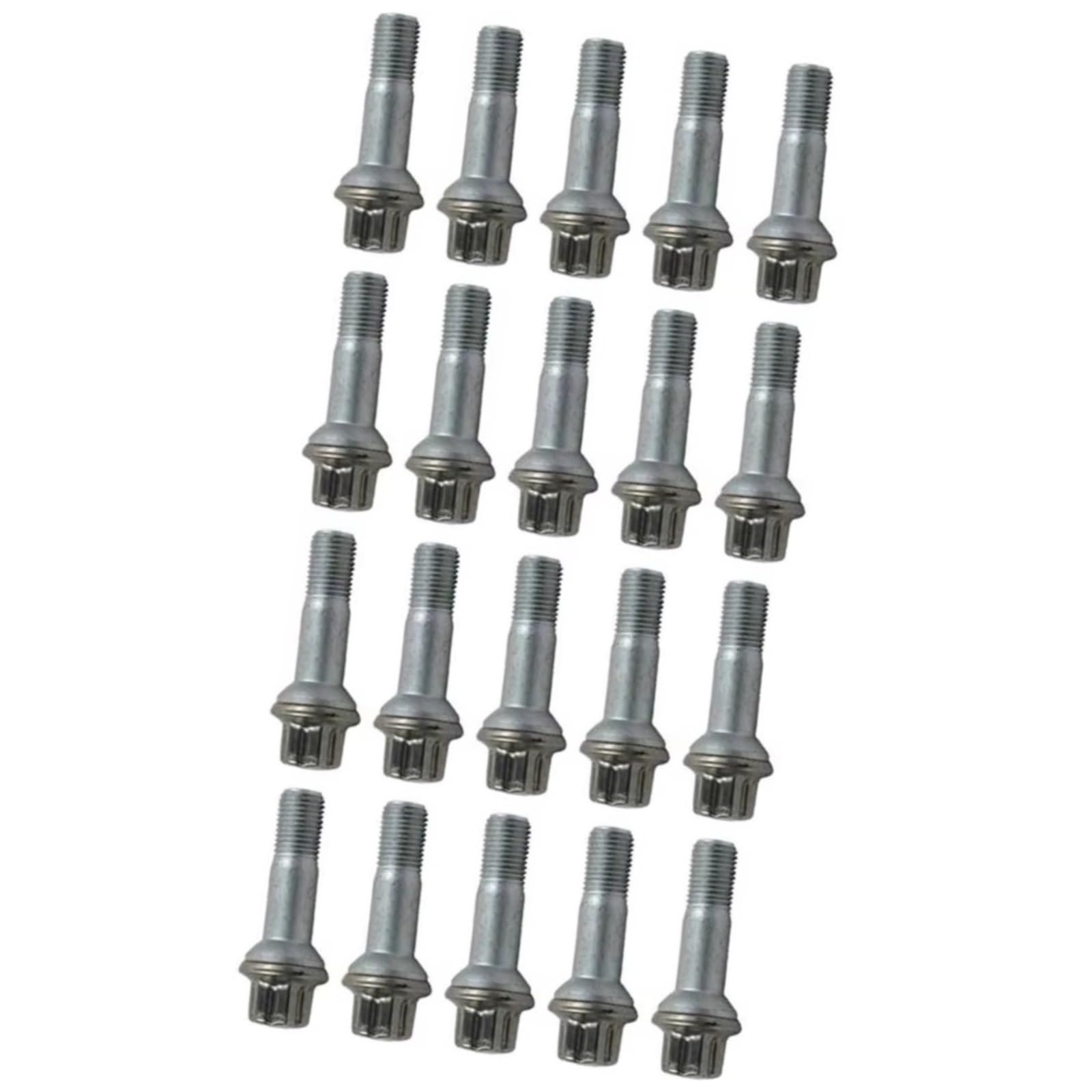 Bulloni ruota auto Compatibile Con Benz Per S Klasse Coupe C216 CL 500 2011 2012 2013 Set Da 20 Dadi Per Cerchi In Lega Con Rondella Conica OEM: 0009902207