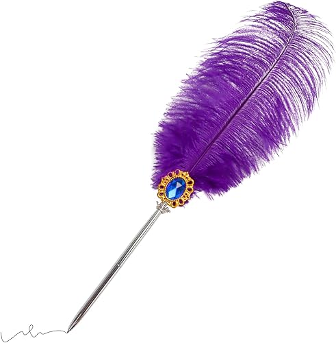 Simple polymer Bolígrafo de plumas para firma de boda, pluma blanca, tinta negra, vintage, para invitados de boda, para escritura, regalo de boda,