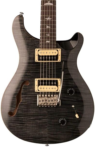 Amazon.com: PRS Paul Reed Smith SE Custom 22 - Guitarra eléctrica semihueca  con bolsa de concierto, color gris y negro : Instrumentos Musicales