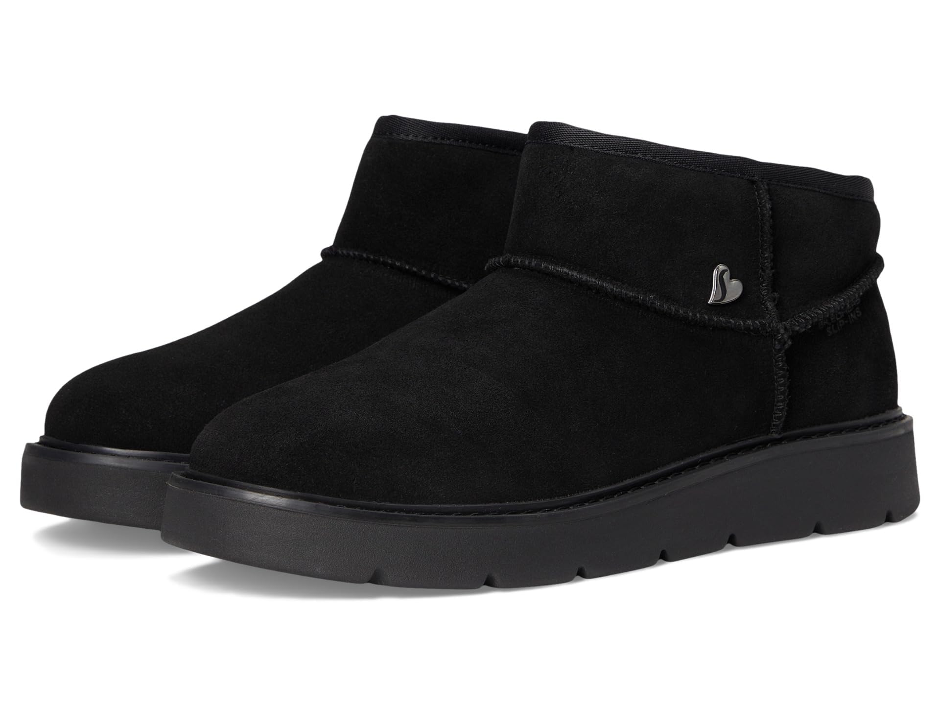 Skechers Women's Keepsakes Cozy Cozy MINI Trainers, Black, 5 UK