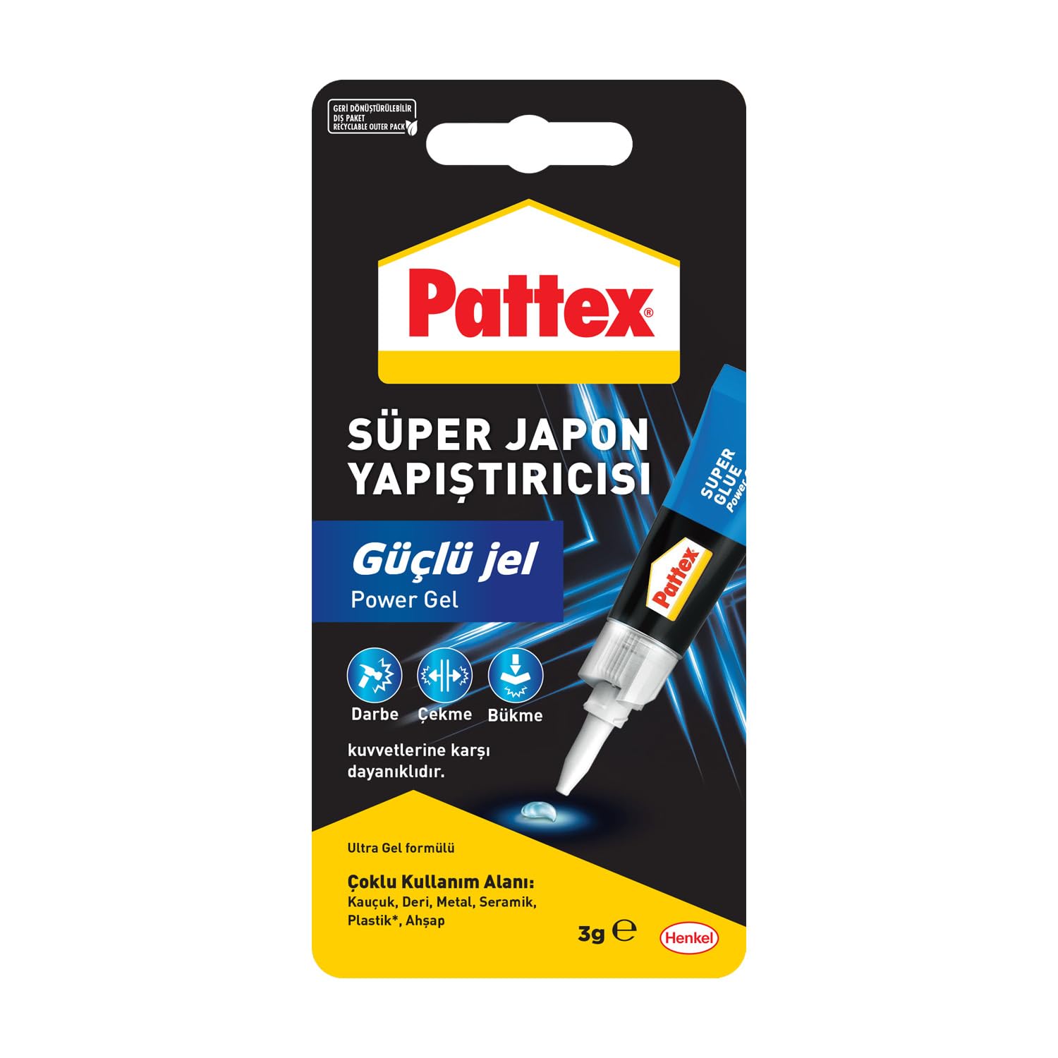 Pattex Ultra Gel Super Japanese 3g