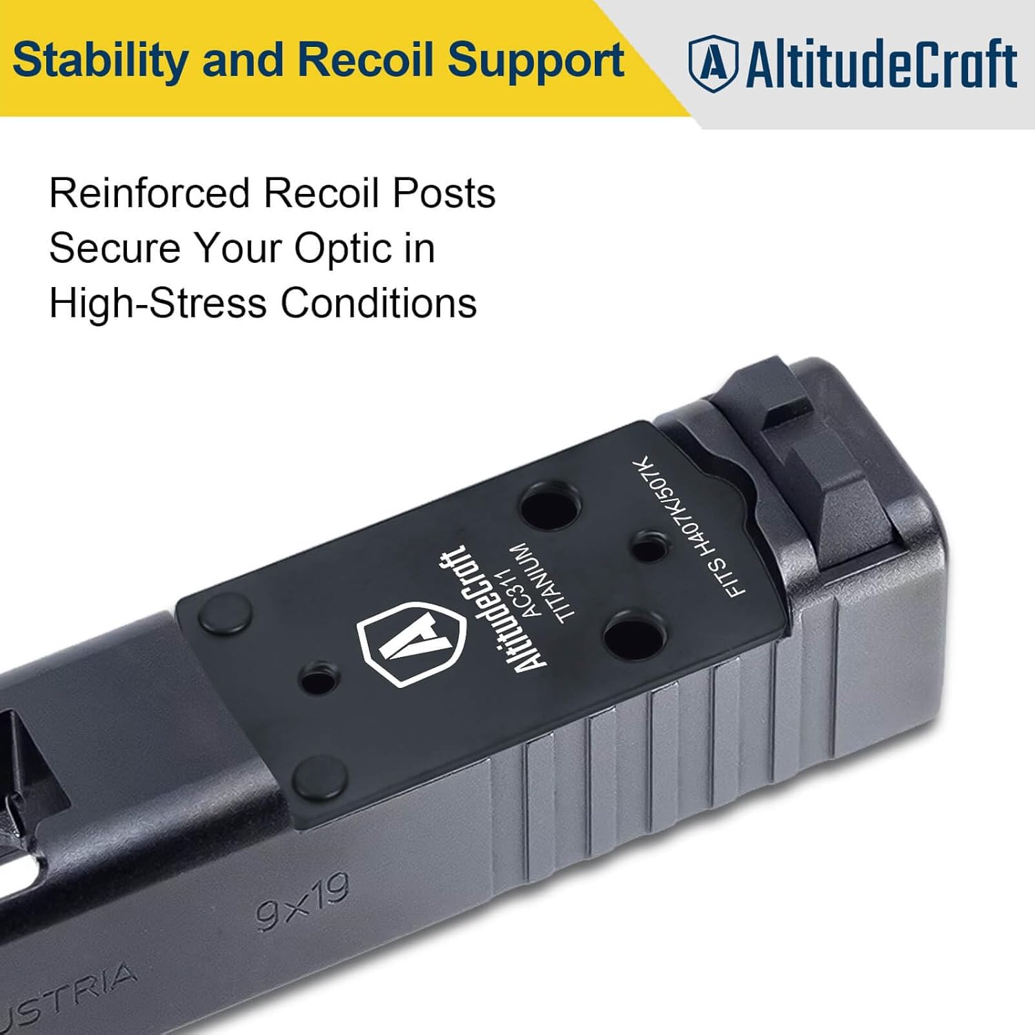 Sight Pusher and Optic Adapter Plate Bundle