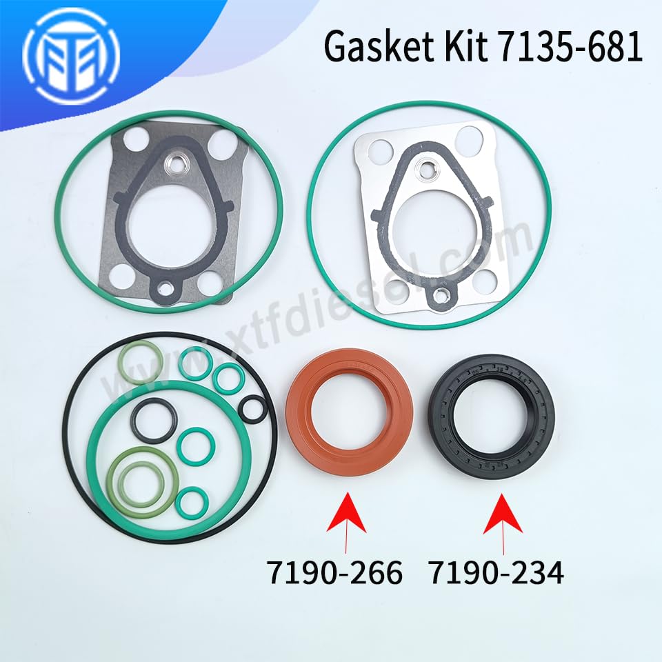 Repair Kit 7135-681 With Oil Seal 7190-234 7190-266 Gasket Kit For CR Pump DFP3,9422A060A Diesel Engine Part