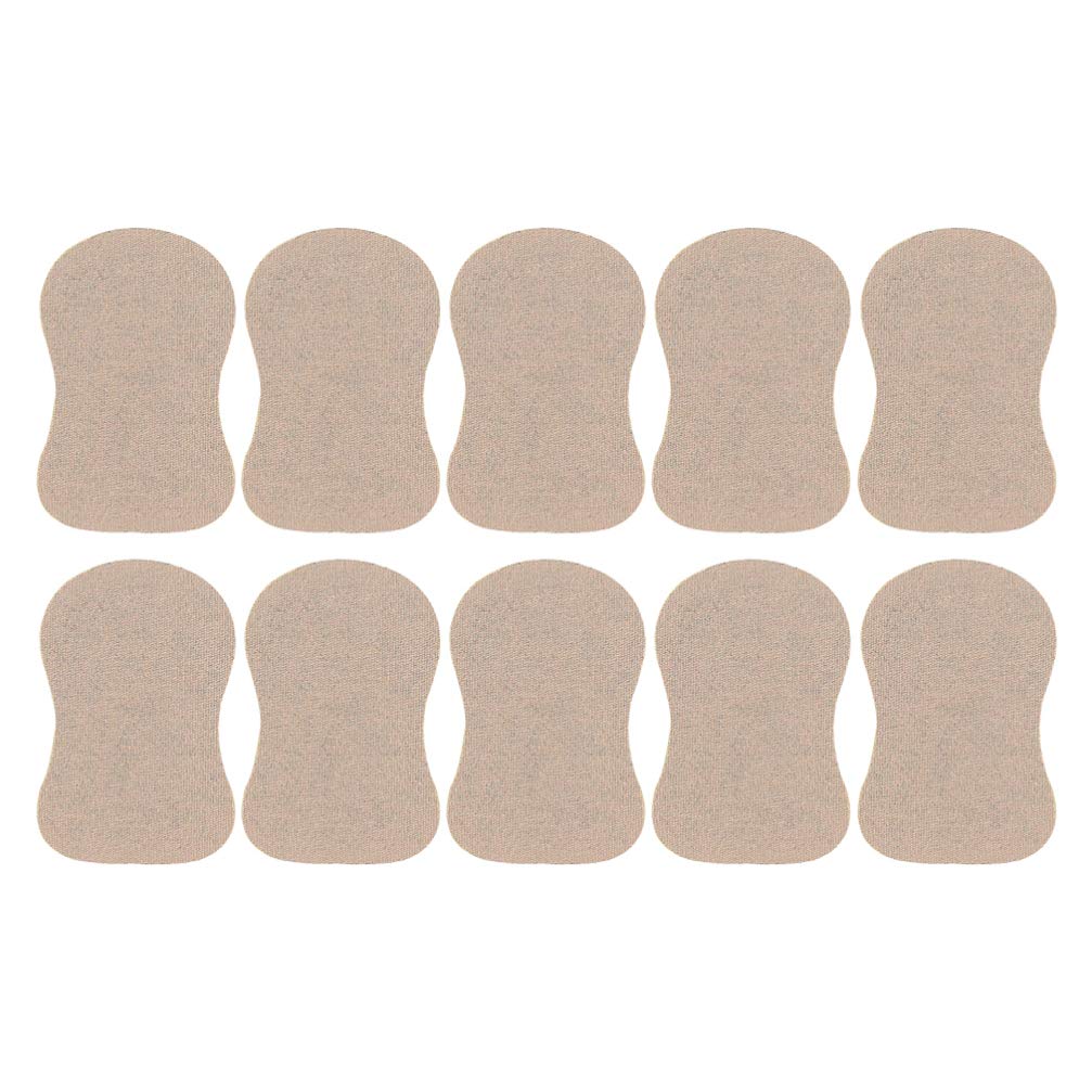 SUPVOX Underarm Armpit Sweat Pads Stickers Disposable Adhesive Sweat Shield Guard for Women Men 10Pcs
