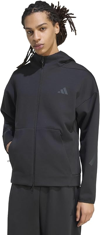 Adidas Erkek E ofman  st  Tam Boy Fermuarl  Kap onlu Sweatshirt
