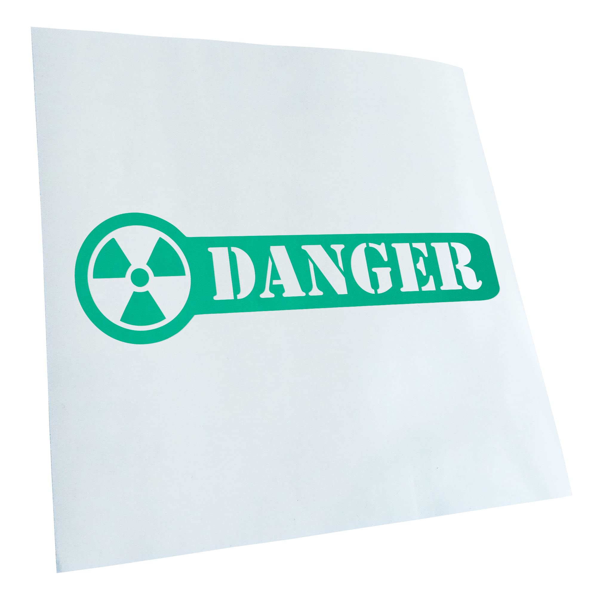 Kiwistar - Car Sticker - Danger Danger Warning - Rear Window Car Sticker Weatherproof for Car Truck Moped Truck - Sticker Exterior Self-Adhesive Tuning Accessories for Window Vehicle Window