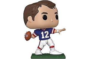 Josh Allen Funko Pop! NFL Legends- Jim Kelly (Bills), Multicolor
