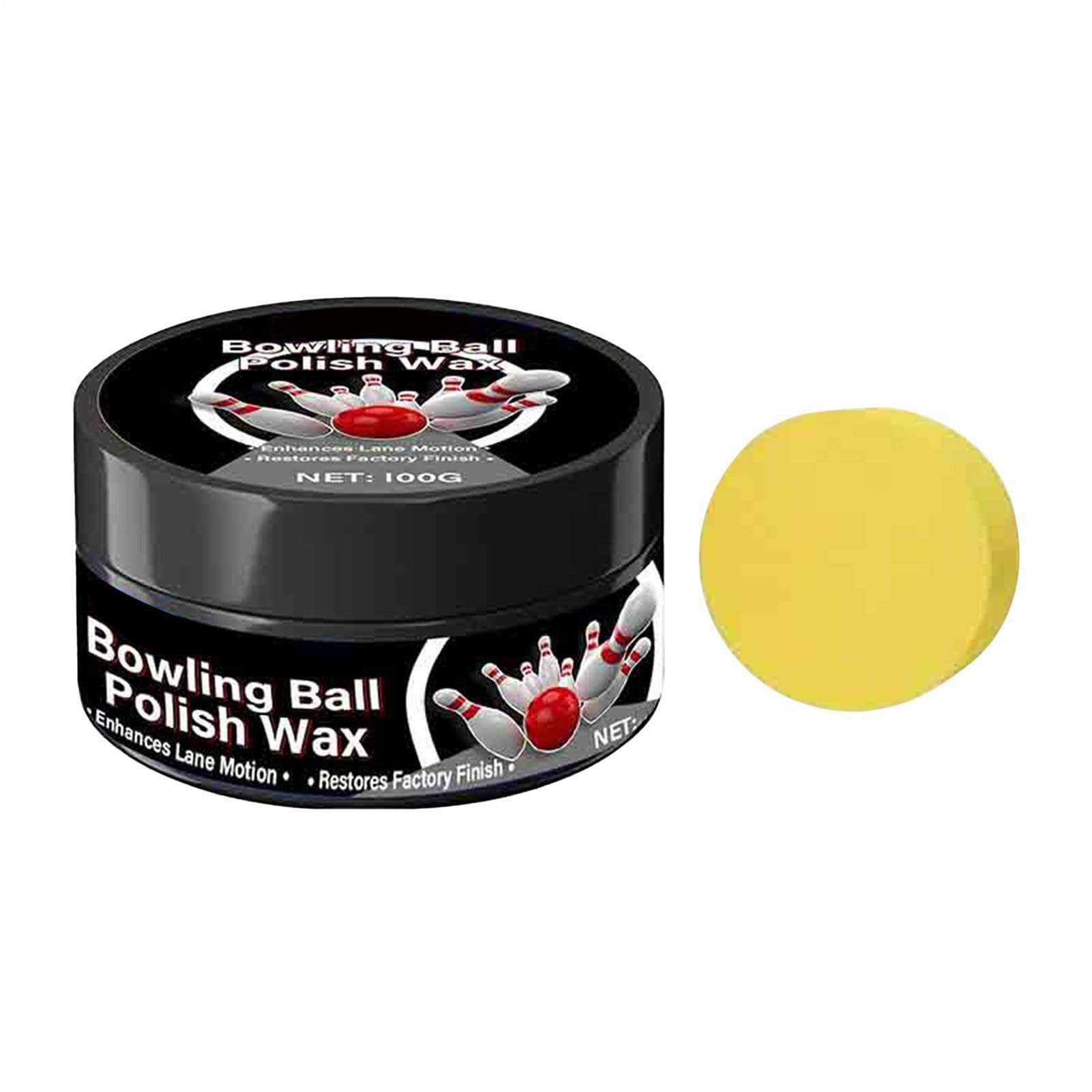 Zunishaone Bowling Alley Wax – 100g Paste, Dirt Eraser, Grime Remover Polisher | Perfectly For Friends Game, Home Indoor Play, Travel Outdoor
