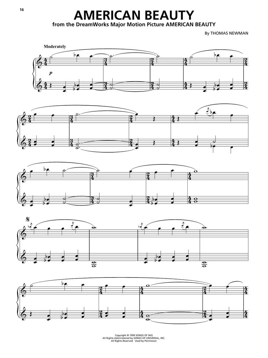 100 Most Beautiful Movie Songs Piano/Vocal/Guitar