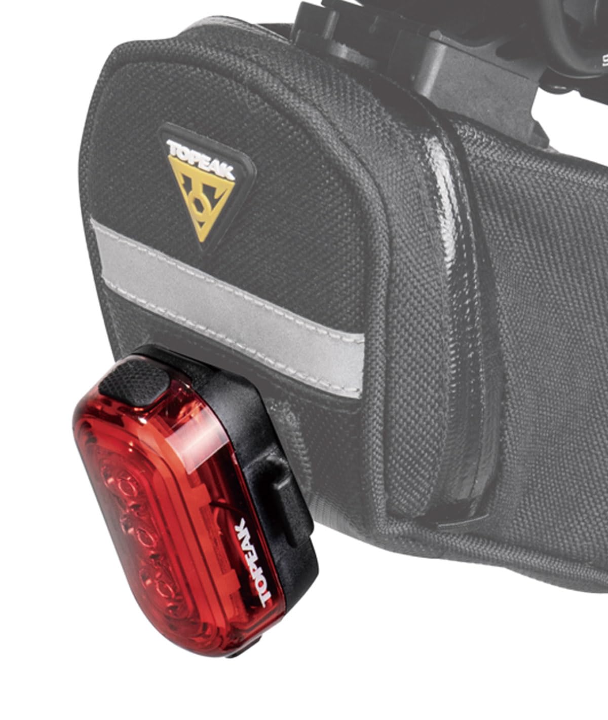 Topeak TailLux Fanalino Posteriore a LED Rosso, 100 USB, 9 LED