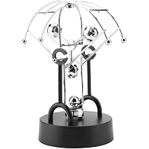 Electronic Shake Wiggle Device, Perpetual Motion, Perpetual Decoration Swinging Desk Toy Metal Motion Machine Swinging Art Craft Decoration