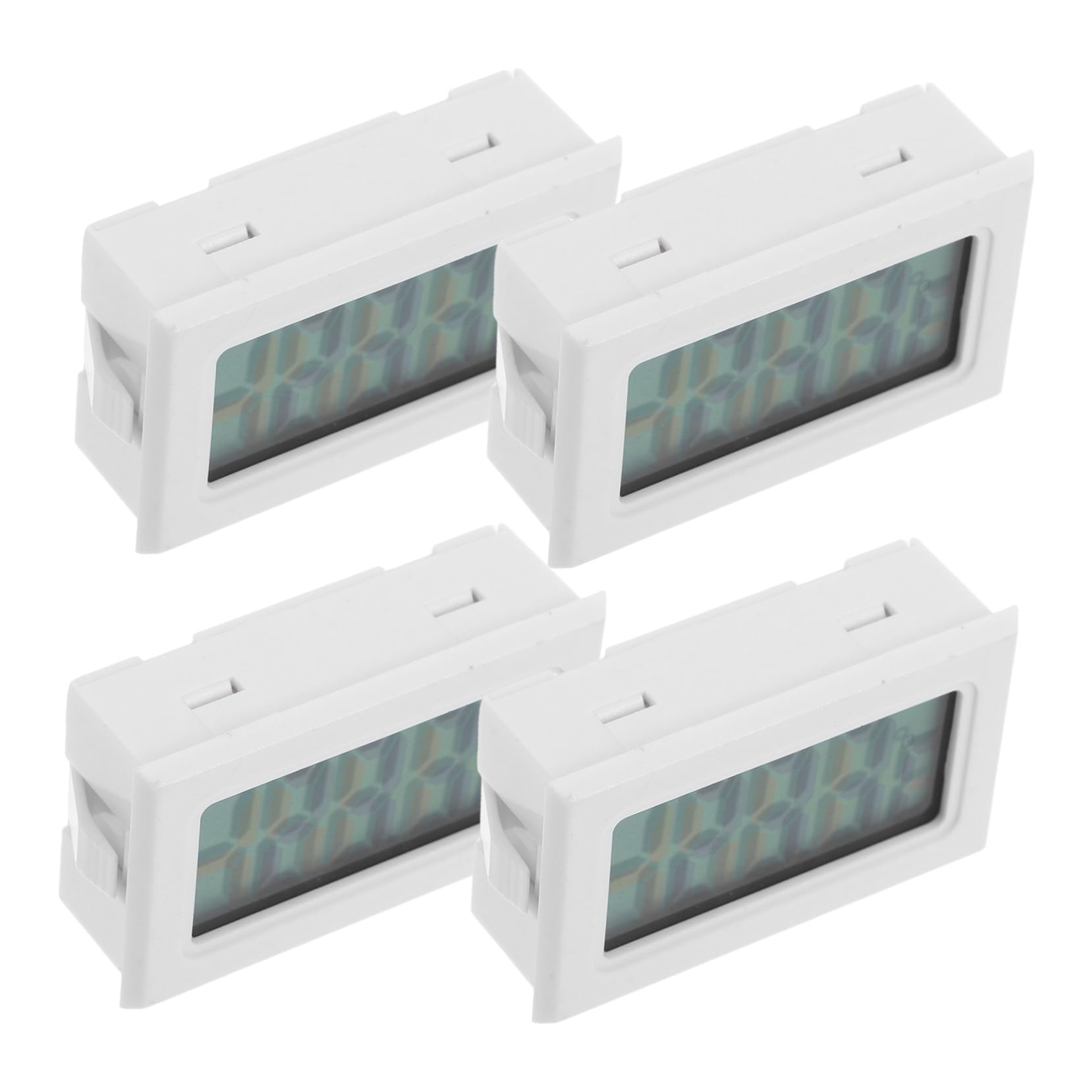 Milisten 4pcs Mini Digital Thermometer and Hygrometer Accurate Temperature Monitor for Indoor and Outdoor Use for Reptile Brooders Gardens and