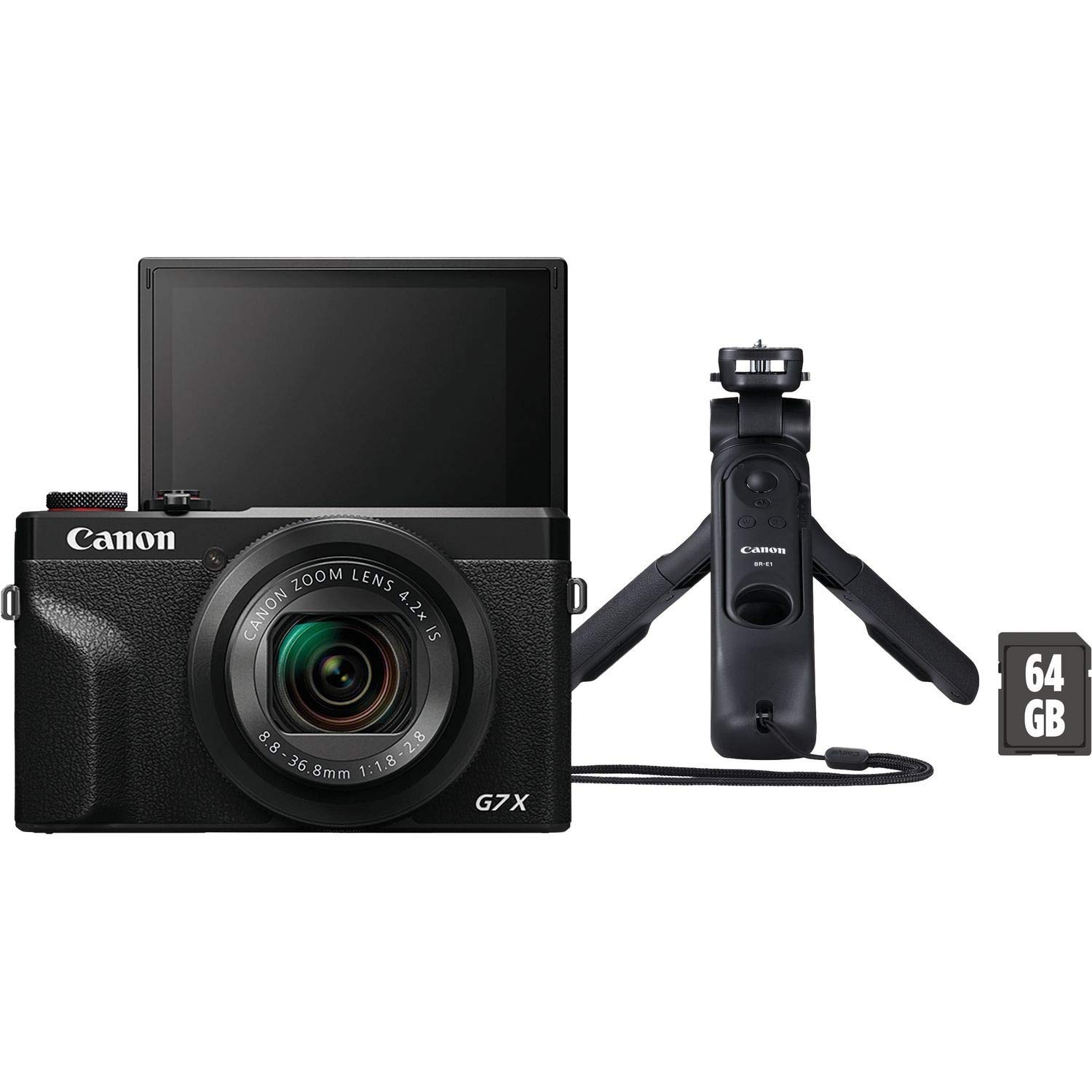 Canon PowerShot G7 X Mark III Vlogger Kit black