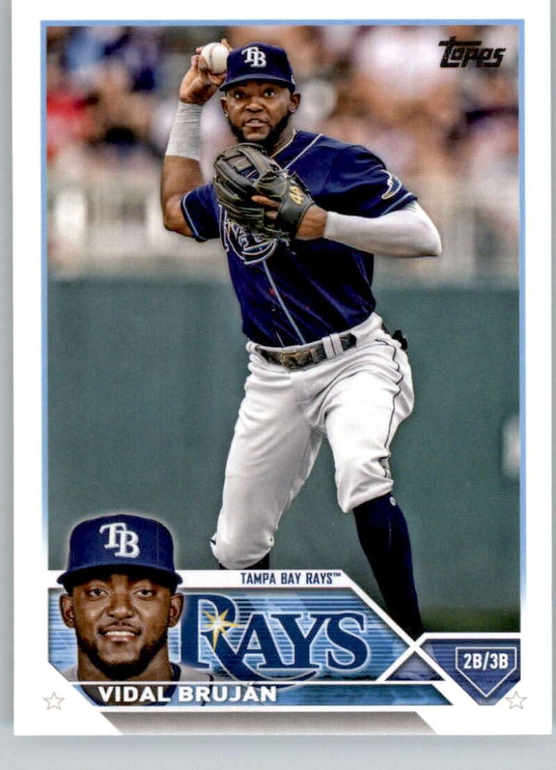 Amazon.com: Vidal Brujan 2023 Topps #613 NM+-MT+ MLB Baseball Rays