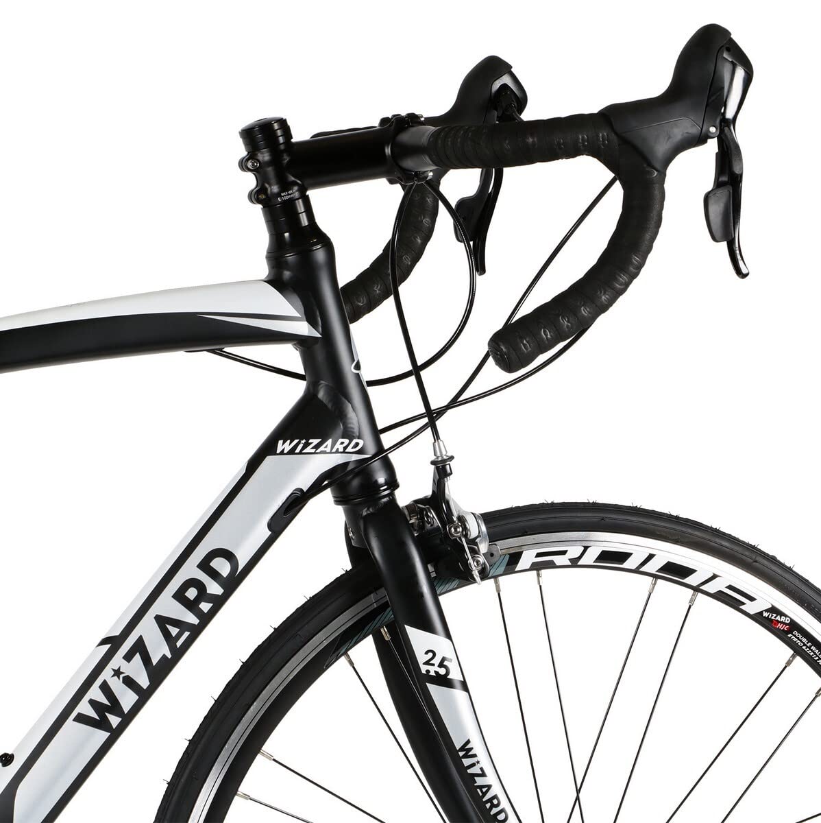 28 Zoll Rennrad Wizard Spark 2.5 Claris 16 Gang Race Bike Fahrrad Rh 56cm schwarz