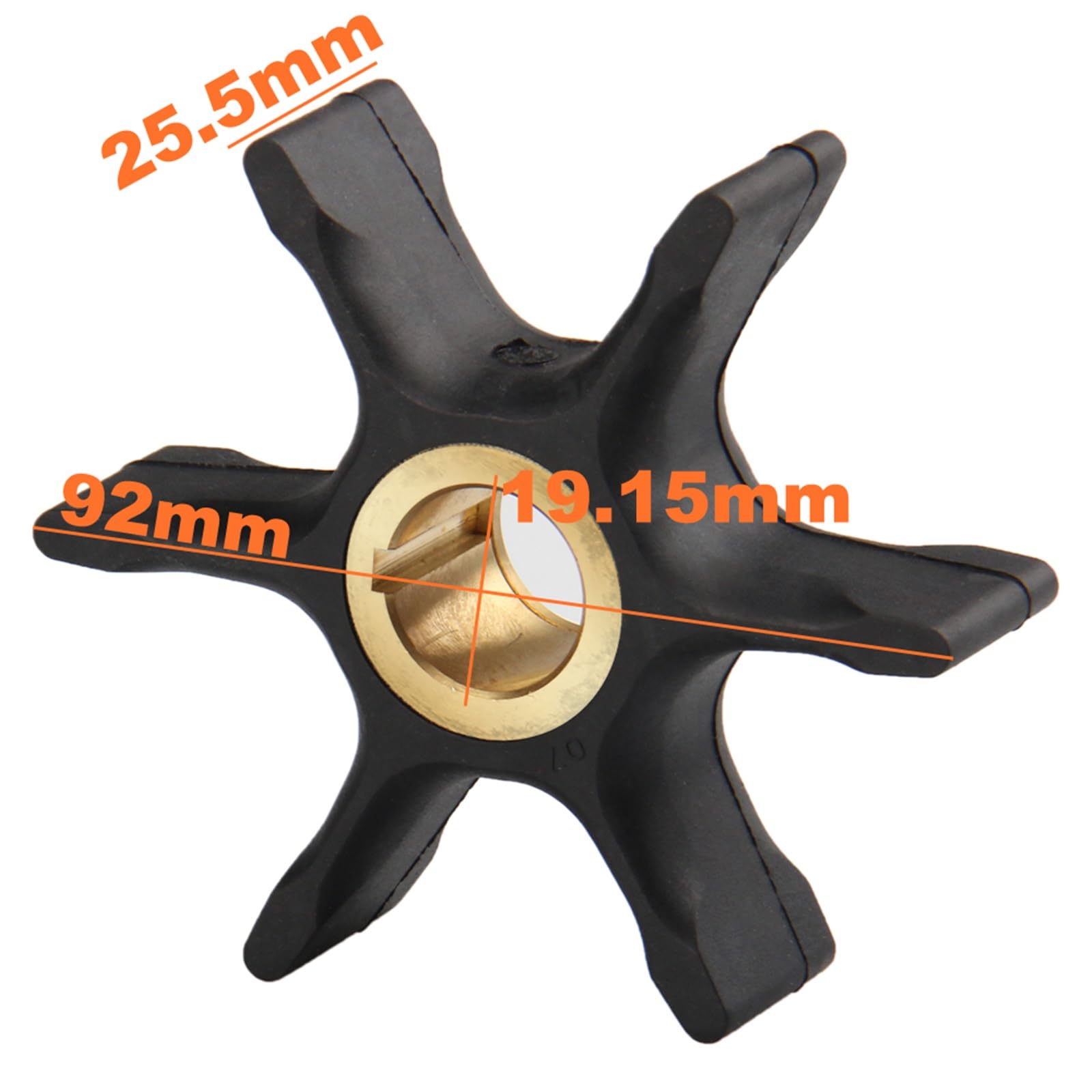 Girante pompa acqua, per Johnson, per Evinrude 382547 765431