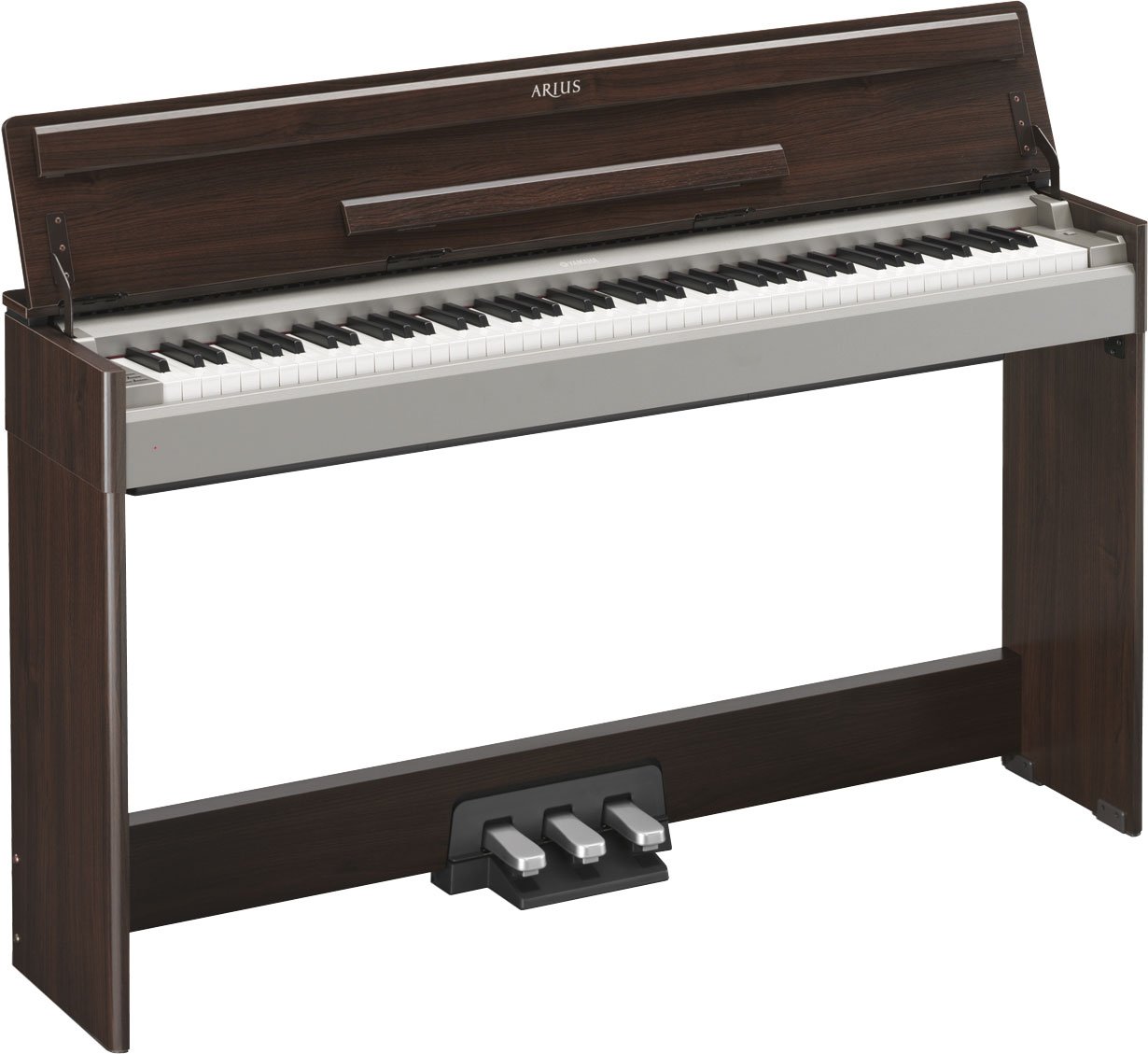 Yamaha YDPS31 Arius Console Piano with Folding Key Cover, 3-Pedal 
