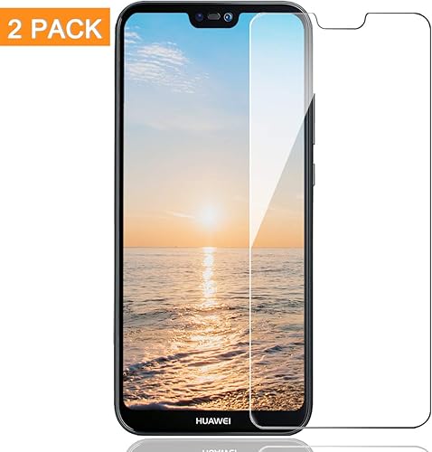 FUMUM Huawei P20 Lite Vetro Temperato  Pellicola Protettiva Vetro Temperato per Huawei P20 Lite Senza Bolle  3D-Touch  Facile Installare 