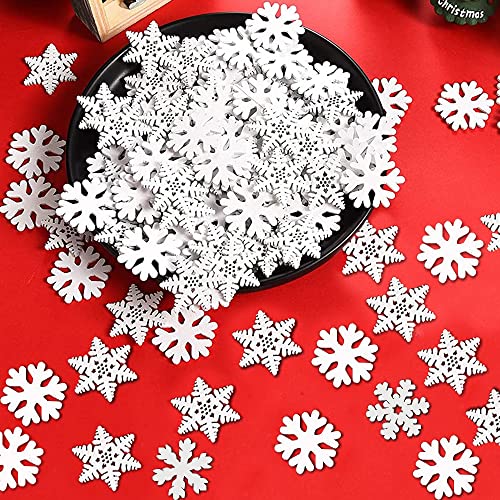100 Pezzi Decorazioni Fiocchi di Neve