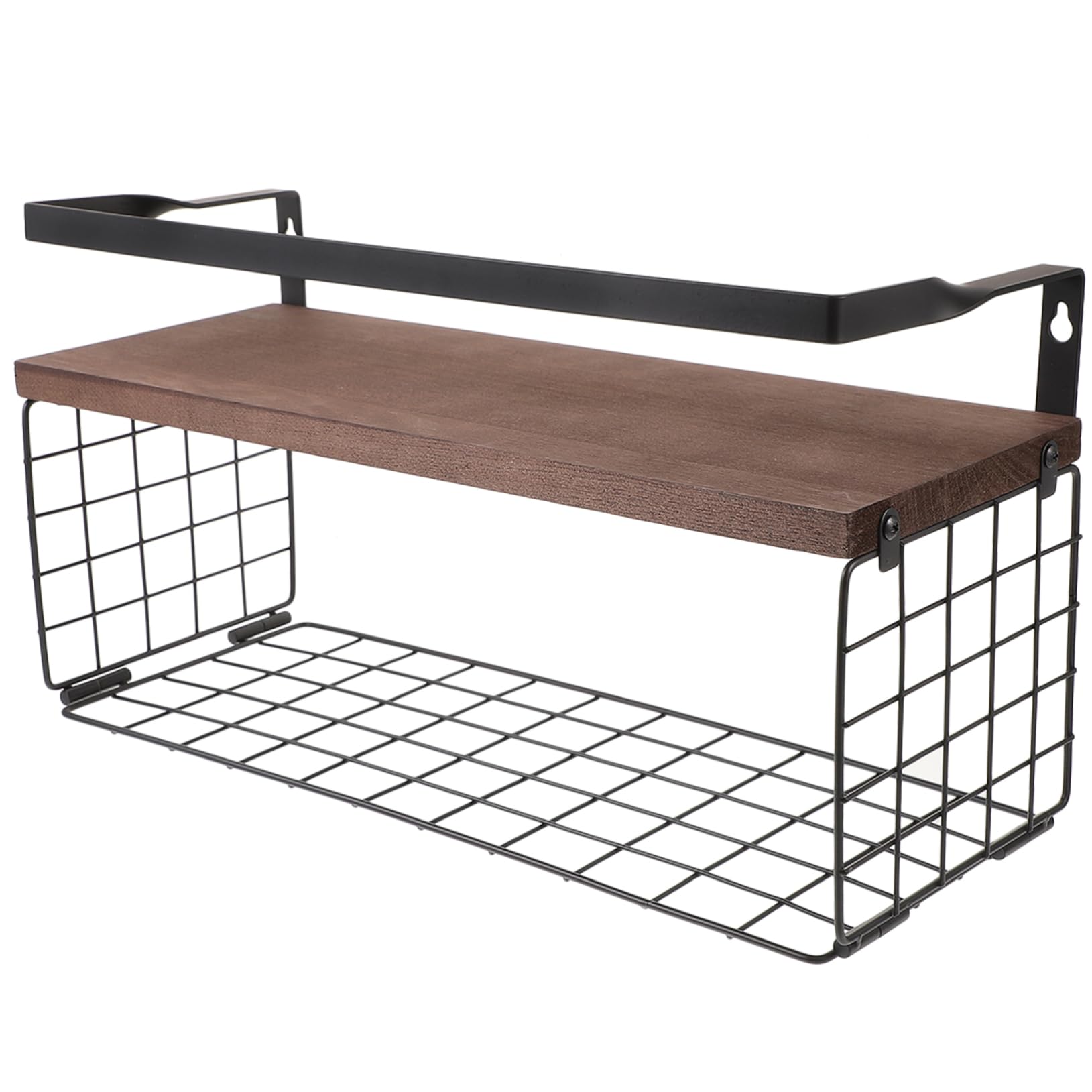 Étagère murale de rangement pour stopper le désordre sur le lavabo