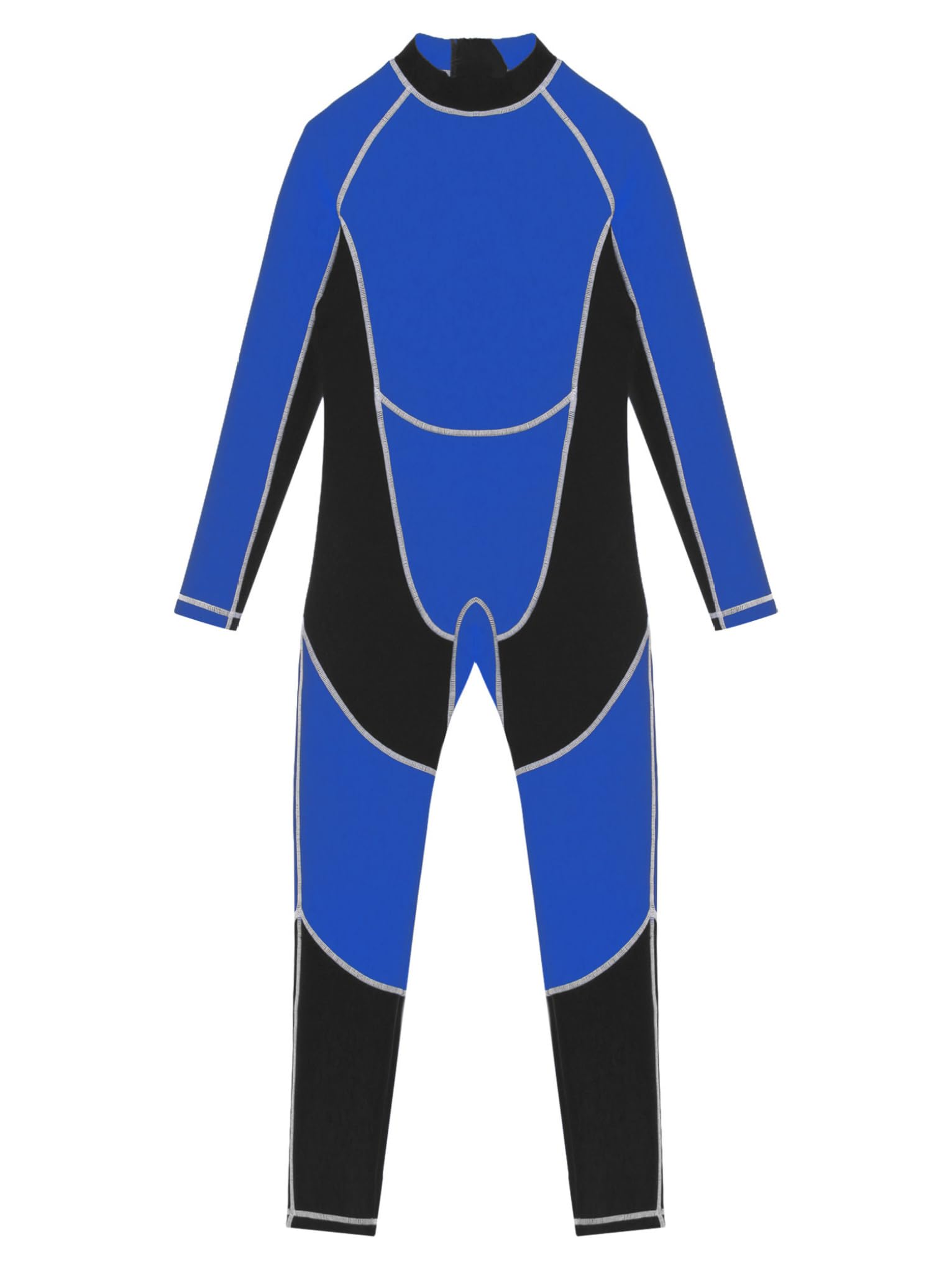 Mufeng Kinder Badeanzug Jungen Mädchen Neoprenanzug UV Schutz Langarm Bademode Schwimmanzug Tauchanzug Badebekleidung