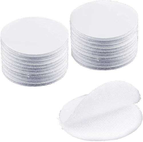 Miniatura 2 de Tiras de cinta autoadhesiva redondas de puntos grandes de 2 pulgadas, cinta adhesiva de montaje de doble cara, impermeable, para el hogar, oficina,