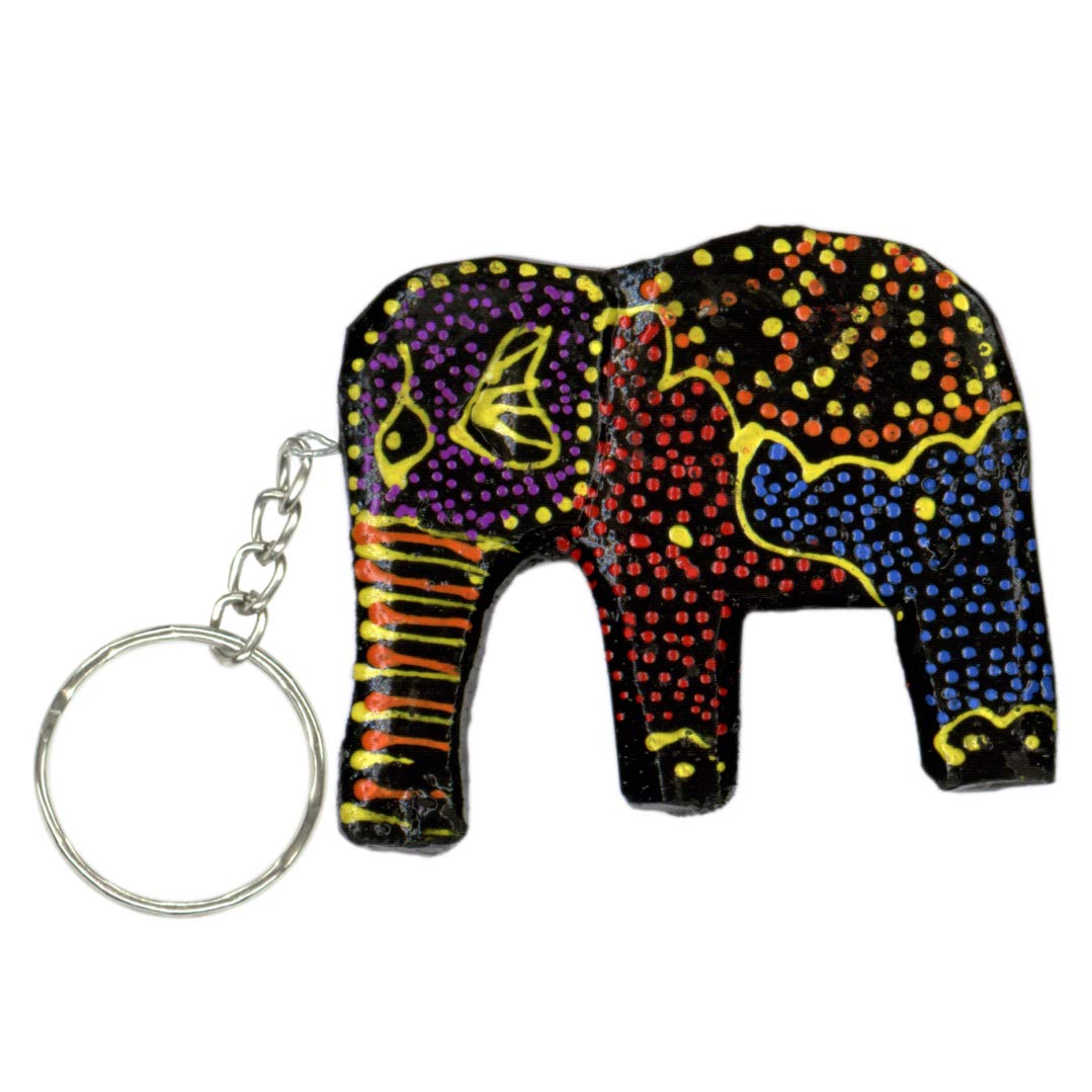 Tribal Elephant Key Chain Amazon.in Fashion