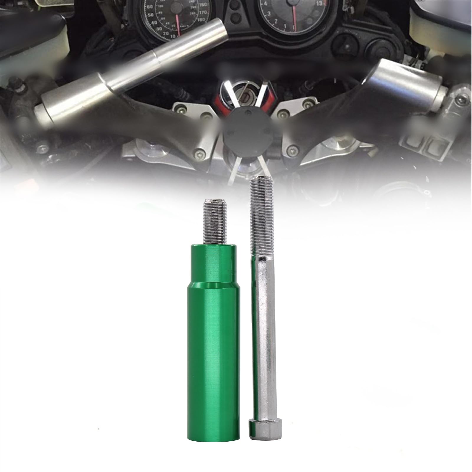 Nkldde Green B Gps Navigation Handlebar Bracket Extension For Kawasaki For Ninja 650 1000 For Ninja H2sx Z1000sx Gtr1400 Motorcycle Bar Support Adapter