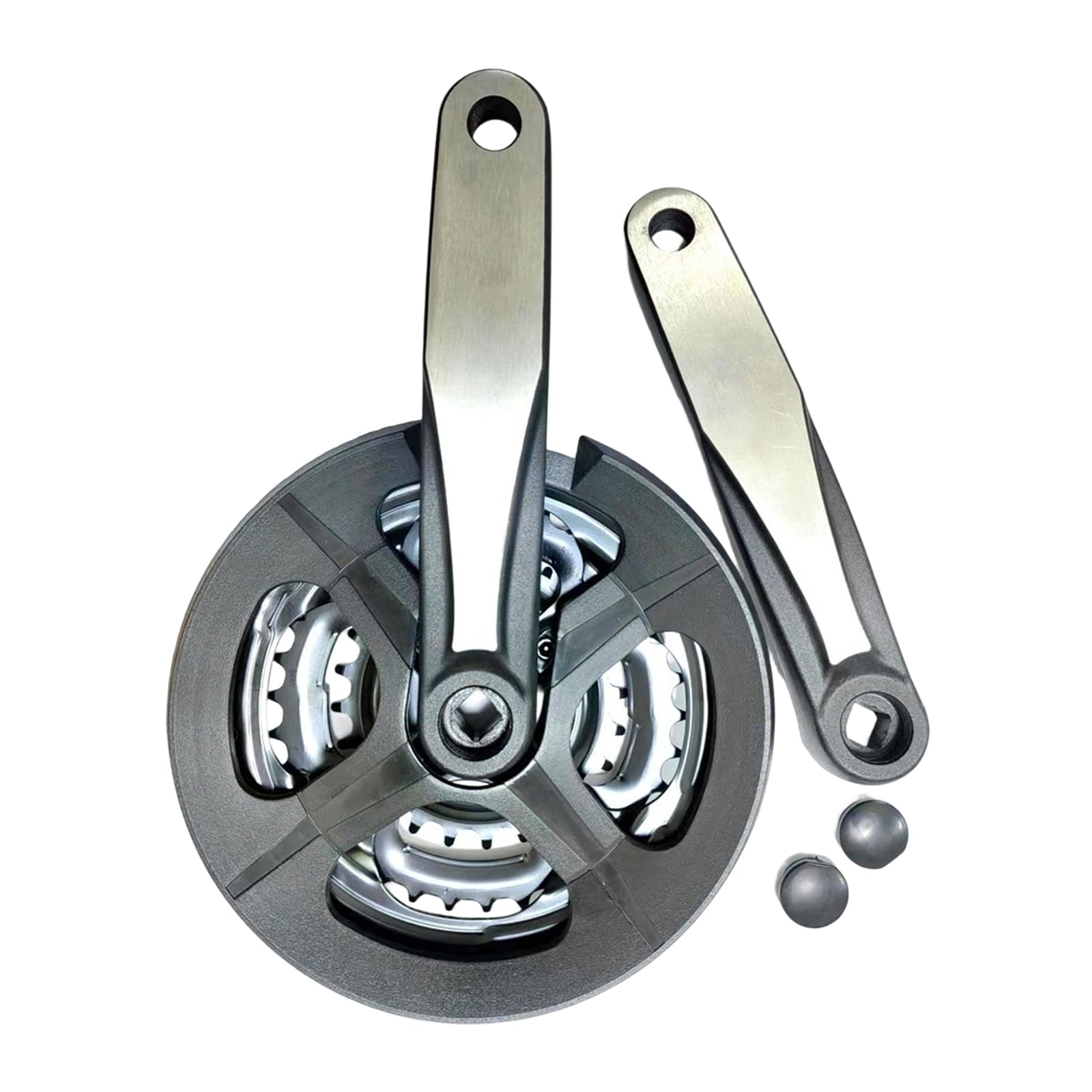 Guarnitura per mountain bike, guarnitura quadrata per rimozione della guarnitura per mountain bike e bici di ricambio per pendolarismo