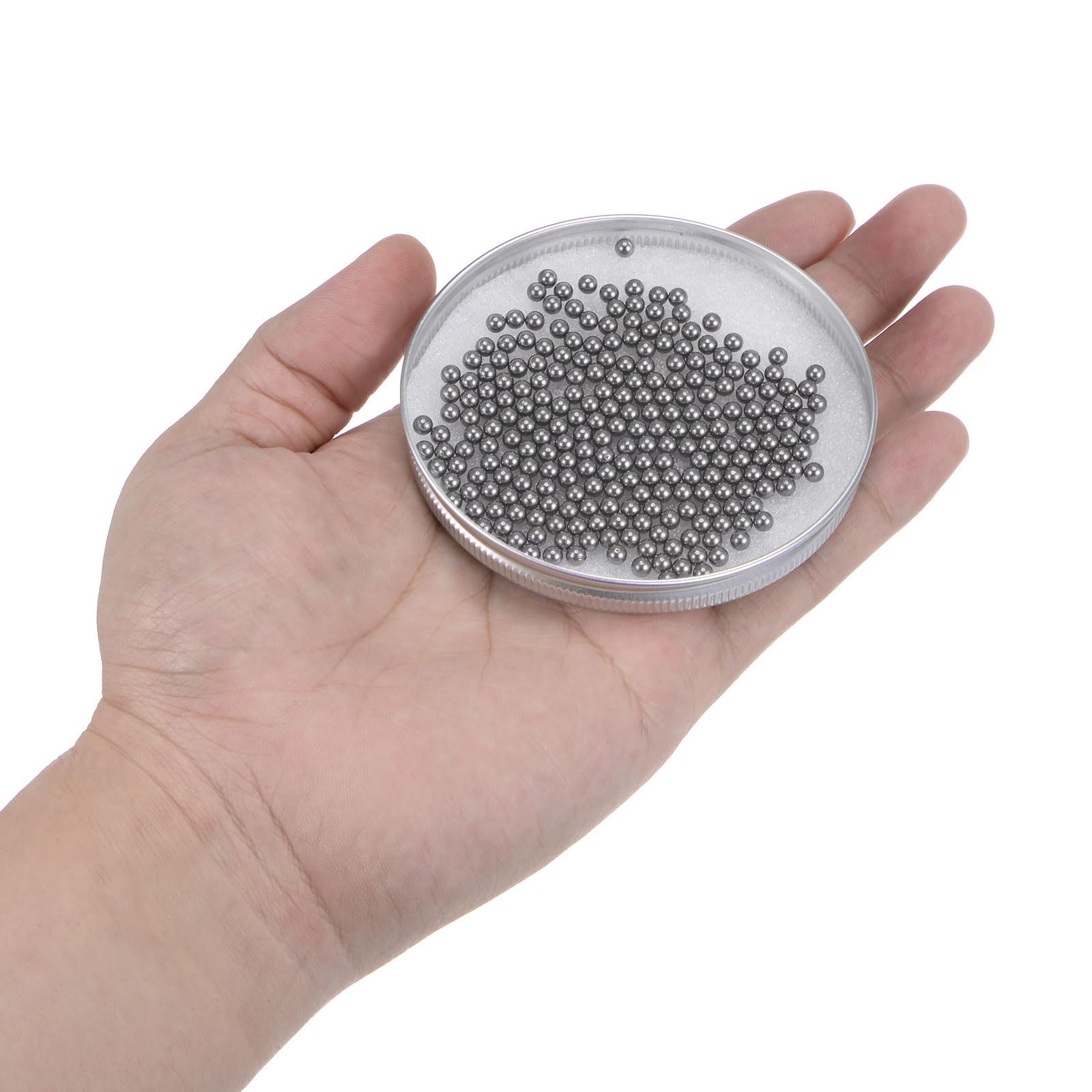 100 Billes En Acier Carbone Poli 6.35mm - Pour Roulements, Réparations, Projets DIY - Précision Miroir