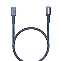 Vista 10 de Cable USB 4 para Thunderbolt 4 de 1.0 ft/1 pie, transferencia de datos de 40 Gbps con 240 W y 4K a 144 Hz 5K @ 60 Hz o 8K a 30 Hz, compatible