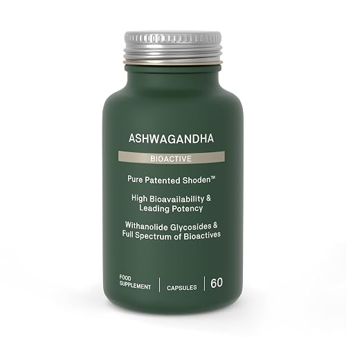 Ashwagandha BioActive Pure Patented Shoden 60 Vegan Capsules