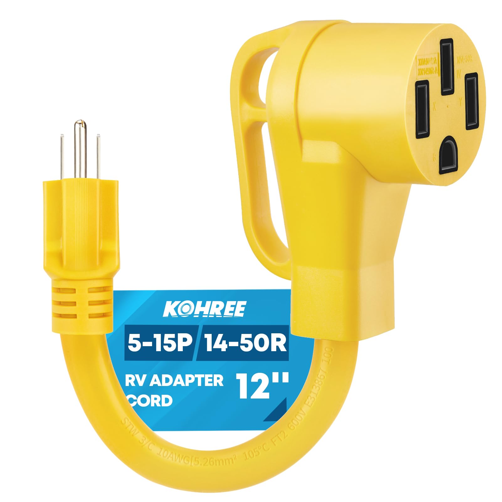 50 amp to 110V Adapter RV Plug