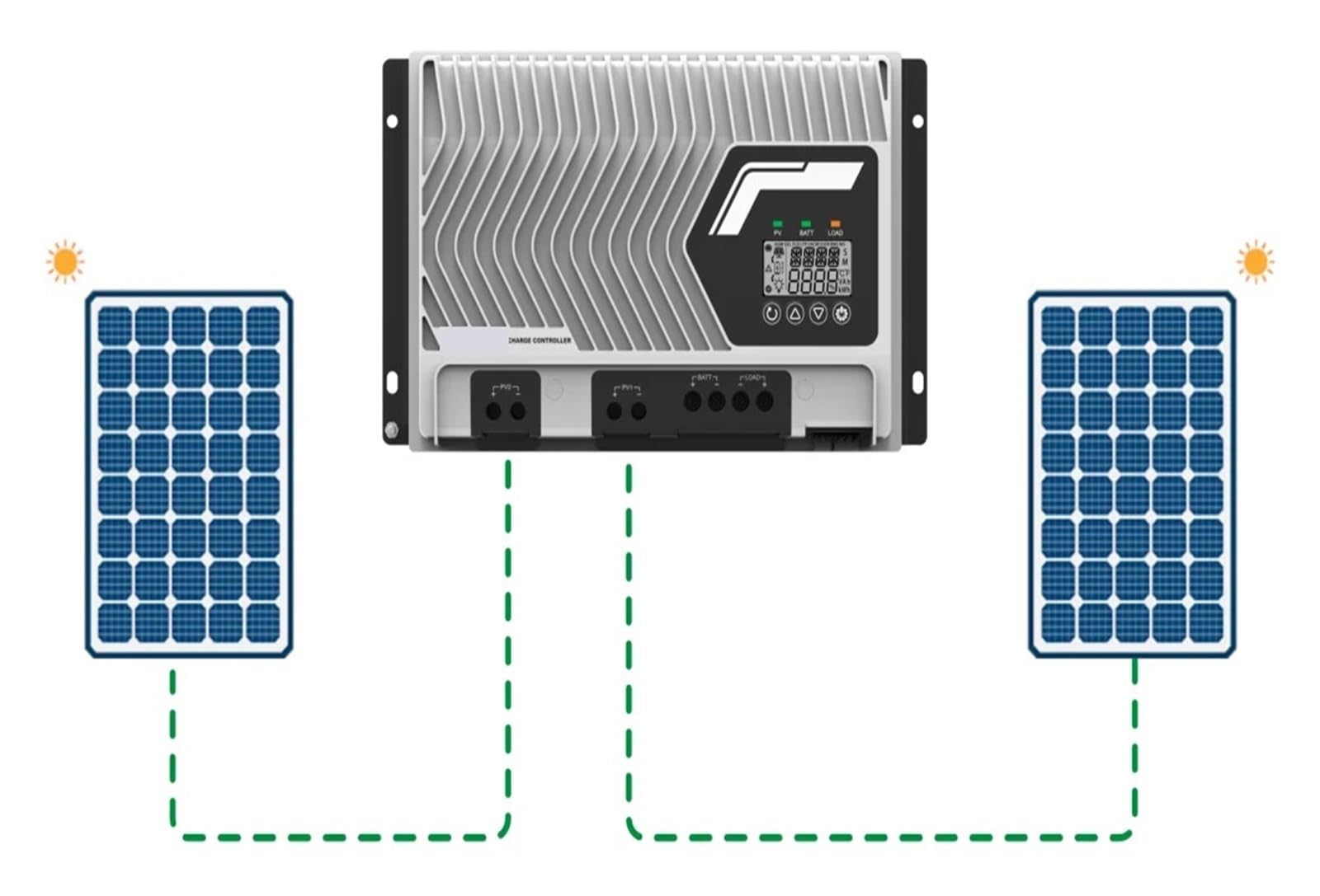 Controlador de Carga Solar Controlador de Carga Solar 60A MPPT 12v 24v 48v Auto IT6420NCG3
