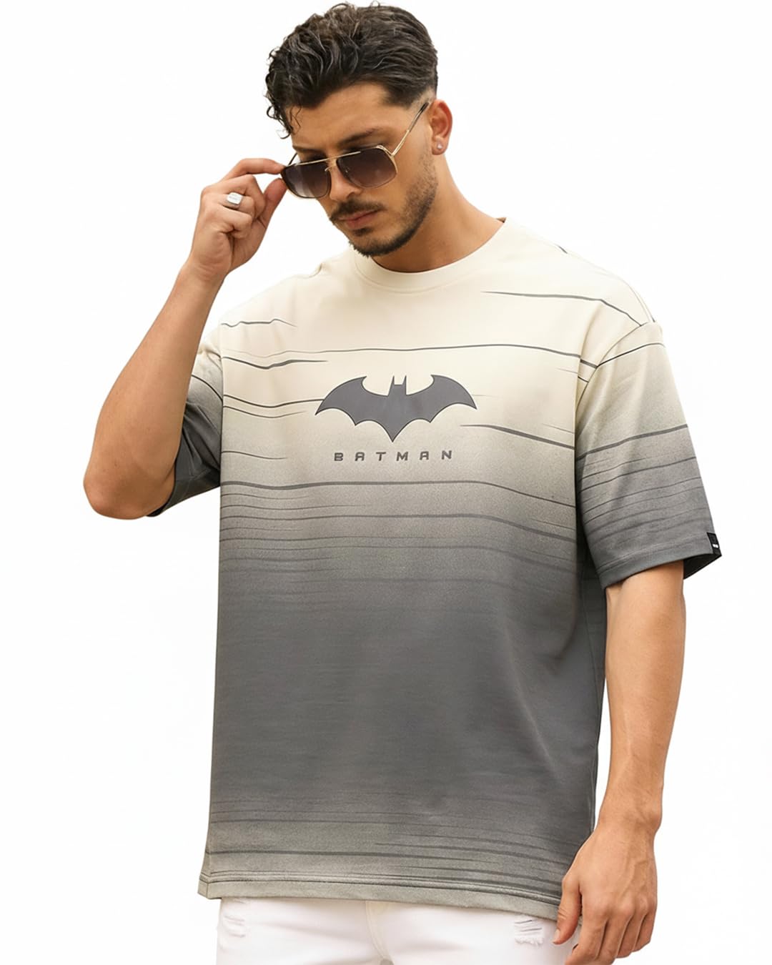 bewakoof Men's Cotton Oversized Fit T-Shirt-picture-12