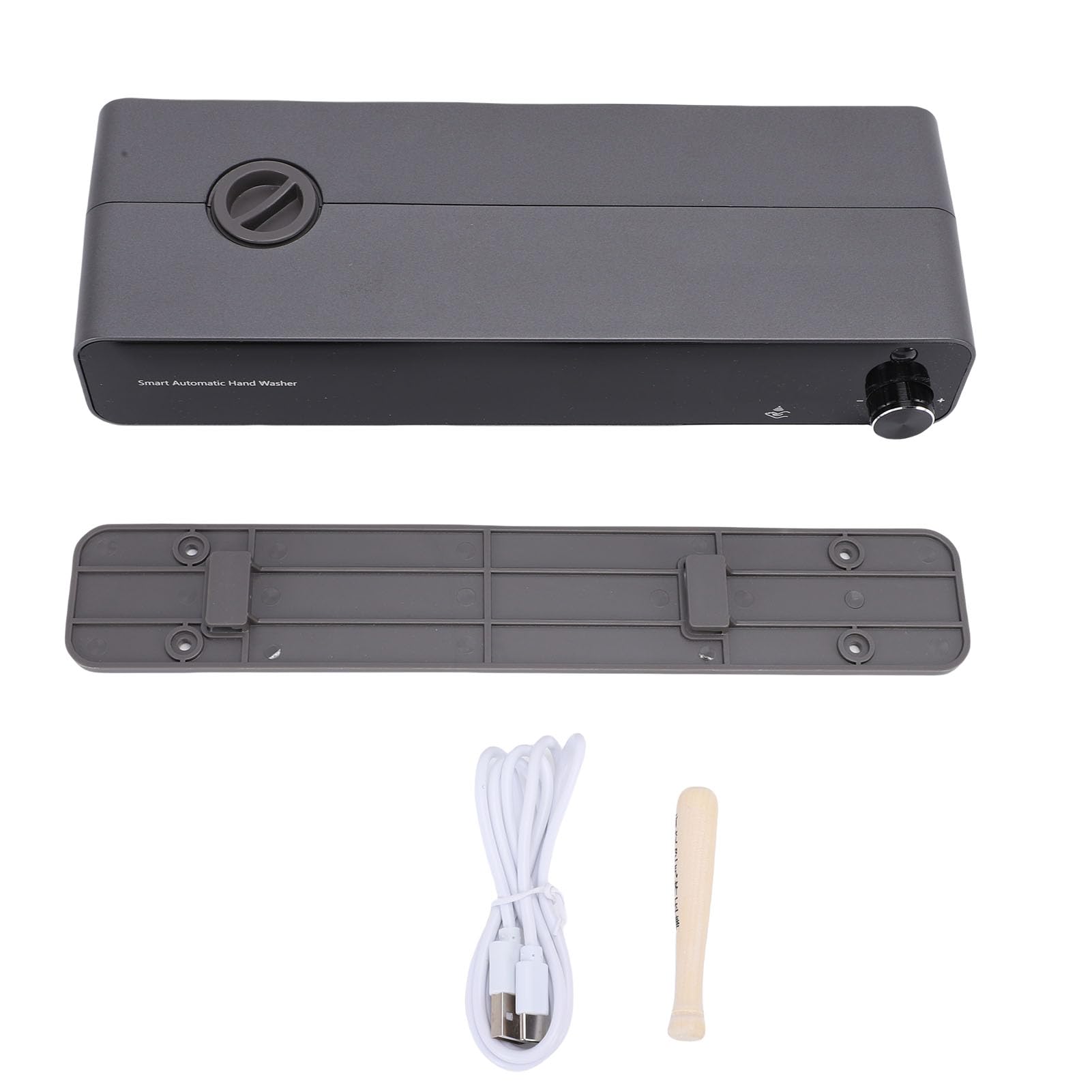 Fockety Dispensador Automático de Jabón de Manos en Espuma, Dispensador de Jabón con Sensor de Movimiento sin para Montaje en Pared Dispensador de Jabón en Espuma con Carga de Energía