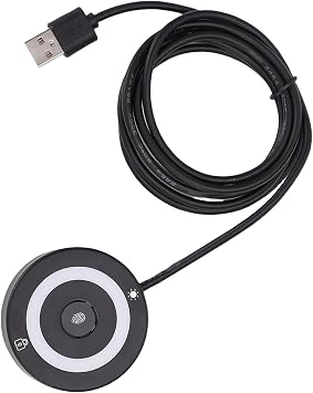 Zyyini USB Fingerprint Reader, PC 10 11 Fingerprint Scanner with 360 Degree Touch Recognition, for PC Hello Biometric Login Laptop Desktop