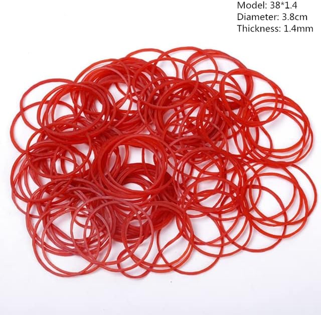 Miniatura 3 de TAYARA Bandas de goma pequeñas, 500 unidades, multicolor, pequeñas bandas de goma natural, elásticas, resistentes bandas de goma para suministros