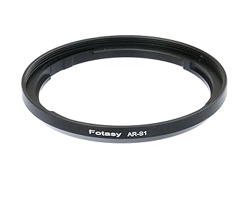 Fotasy FAS1 72mm Filter Adapter Ring and Premier Lens Cloth Kit for Fujifilm FinePix S1